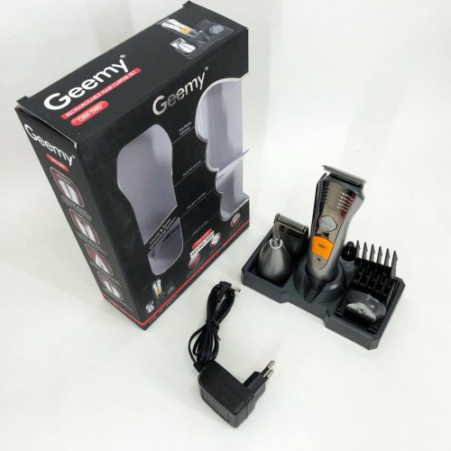 Набір для стрижки Pro Gemei GM-580 тример 7в1 для стрижки волосся, гоління бороди, для носа та вух, стайлер