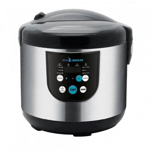 Мультиварка SeaBreeze SB-044 900 Вт, побутові мультиварки рисоварки, електро скороварка, кашеварки