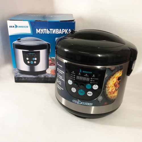 Мультиварка SeaBreeze SB-044 900 Вт, побутові мультиварки рисоварки, електро скороварка, кашеварки