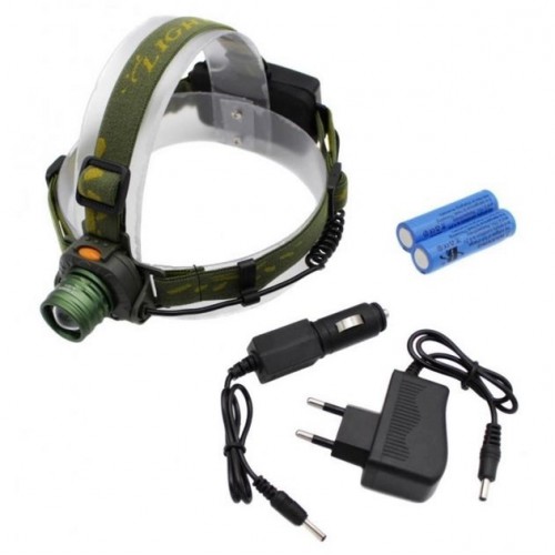 Налобний ліхтар тактичний Bailong BL-1505\602B SENSOR з датчиком руху, Ліхтарик налобний led
