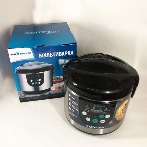 Мультиварка SeaBreeze SB-044 900 Вт, побутові мультиварки рисоварки, електро скороварка, кашеварки