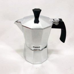 Гейзерна кавоварка Magio MG-1001 150 мл, гейзерна турка для кави, гейзерна кавоварка з нержавіючої сталі