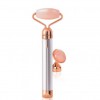 Масажер ролик електричний для особи Facial Roller Massager. Колір бежевий