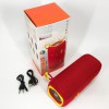 Портативна Bluetooth колонка TG654 8W з підсвічуванням, блютуз колонка для вулиці. Колір: червоний