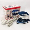 Відпарювач Mini Steam Iron HT-558B, Праска електрична парова, Парова праска для одягу. Колір: синій
