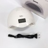 Лампа SUNUV SUN 5 PLUS 48W WHITE UV/LED для полімеризації, Професійна лампа для нігтів з таймером