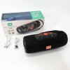 Портативна Bluetooth колонка TG341 зі шнурком, акумуляторна переносна колонка. Колір: чорний