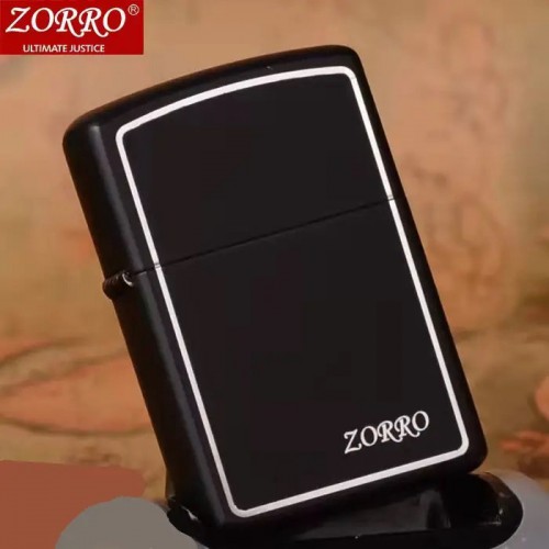 Запальничка бензинова Zorro HL-287, запальнички подарунки для чоловіків, оригінальна бензинова запальничка