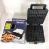 Електровафельниця для бельгійських вафель SeaBreeze SB-0101 1200 Вт, Якісна вафельниця для вафель