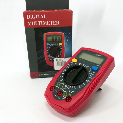 Цифровий Мультиметр 33 C DT DIGITAL мультитестер тестер, електронний мультиметр, професійний тестер