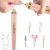 Фрезер для манікюру та педикюру Flawless Salon Nails, ручка фрезер для манікюру. Колір: рожевий