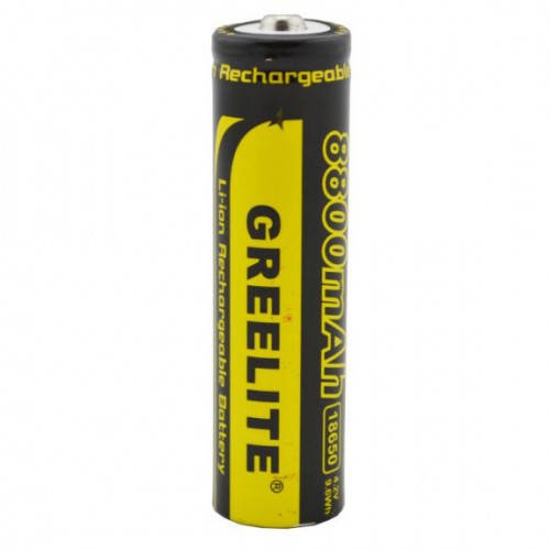 Акумулятор (1шт) 18650 Greelite 4.2V 9.6Wh Li-ion батарейка для ліхтарика
