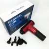 Акумуляторний масажер Fascial Gun KH-320 портативний ручний ударний м'язовий пістолет 4 насадки червоний