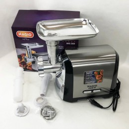 М'ясорубка Magio MG-269, 2400 W, м'ясорубка електрична метал, м'ясорубка з металевим редуктором