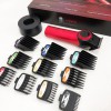 Професійна машинка для стрижки волосся VGR V-001 RED з дисплеєм 9000 об та 10 насадками (1,5-24 мм)