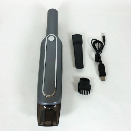 Пилосос Car vacum cleaner з акумулятором, автомобільний пилосос бездротовий. Колір: чорний