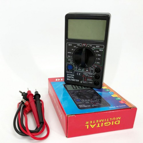 Цифровий мультиметр Digital DT700B з великим дисплеєм, тестер для вимірювання напруги, якісний