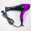 Фен GEMEI GM-1766 2.6 кВт АС, жіночий фен для волосся, електрофен для волосся. Колір: фіолетовий