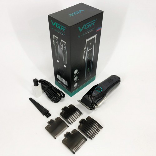 Акумуляторна машинка для стрижки волосся VGR V-969, Машинка для стрижки волосся домашня