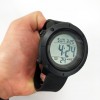Годинник наручний чоловічий SKMEI 1508BKWT BLACK, годинник наручний електронний тактичний. Колір: чорний