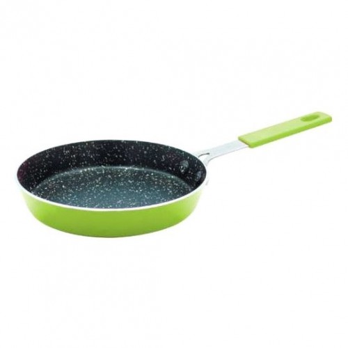 Сковорода Con Brio CB-1614 з антипригарним покриттям Eco Granite mini 16 см. Колір: зелений
