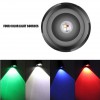 Ліхтар ручний акумуляторний PLD-11-4XPE(RGB), Кишеньковий ліхтар із usb зарядкою, Тактичний ліхтар police
