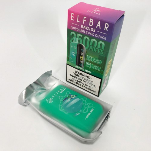 Elf Bar Raya D3 25000. М'ята (Alpine Mint)