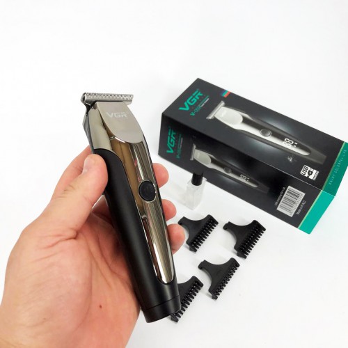 Акумуляторна машинка для стрижки VGR V-059, бездротова електробритва, машинка для стрижки для дому