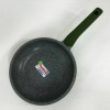 Сковорода Con Brio CB-2026 Eco Granite Premium 20 см. Сковорода якісна на плиту. Колір: зелений