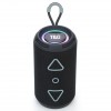 Bluetooth колонка портативна TG656 FM-радіо, акумуляторна колонка для музики. Колір: чорний