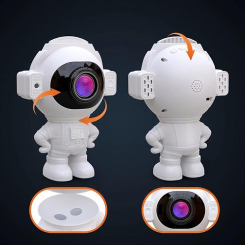 Зірковий 3D проектор Astronaut, Лазерний проектор зоряного неба Космос Проектор зоряного неба в кімнату