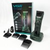 Акумуляторна бездротова машинка для стрижки волосся VGR V-696 з LED дисплеєм та ТУРБО режимом