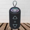 Bluetooth колонка портативна TG656 FM-радіо, акумуляторна колонка для музики. Колір: чорний