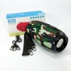 Портативна Bluetooth колонка TG534 SD IPX5 з ремінцем, гучна блютуз колонка. Колір: камуфляж