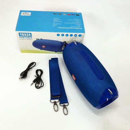 Портативна Bluetooth колонка TG534 SD IPX5 з ремінцем, гучна блютуз колонка. Колір: камуфляж