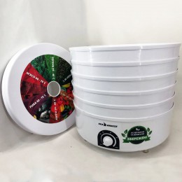 Сушіння сушарка електросушіння овочів та фруктів SeaBreaze SB-0302 4 секції 520Вт, 11л з регулюванням потужності