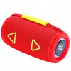 Bluetooth-колонка TG657 з RGB підсвічуванням 1500 mAh, бездротова колонка портативна потужна. Колір: червоний