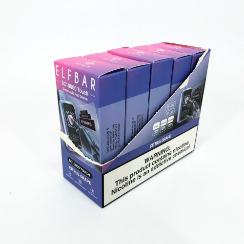 Elf Bar BC10000 Touch. Цитрус Виноград (Citrus Grape)