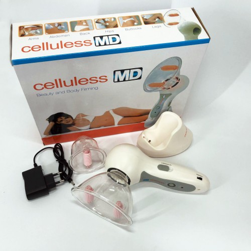 Масажер вакуумний антицелюлітний Celluless MD NEW вакуумно-роликовий ефективний масажер Целюлес