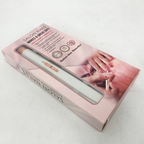 Фрезер для манікюру та педикюру Flawless Salon Nails, фрезер ручний для манікюру. Колір: білий