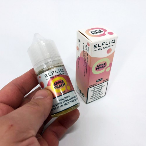 Рідина ELFLIQ 30мл 5%. Яблуко персик (Apple Peach)