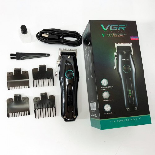 Акумуляторна машинка для стрижки волосся VGR V-969, Машинка для стрижки волосся домашня