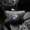 Авто подушки 2шт — набір BMW з натуральної шкіри, на підголівник у машину, Автомобільна подушка БМВ