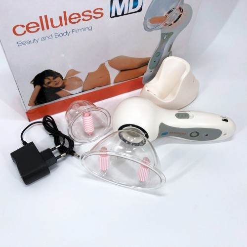Масажер вакуумний антицелюлітний Celluless MD NEW вакуумно-роликовий ефективний масажер Целюлес