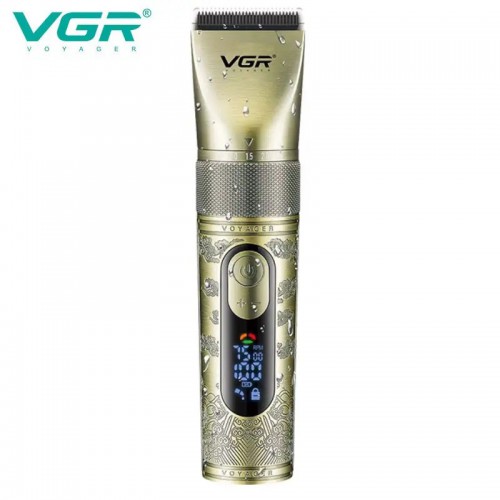 Акумуляторна машинка для стрижки VGR V-659, Машинка для стрижки волосся домашня підстригальна