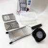 Універсальна овочерізка кухонний рубанок Овочерізка Nicer Dicer SPEED, ручна овочерізка мультислайсер