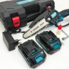 Акумуляторна ланцюгова міні пила 15 см у кейсі Krafftec (36V 4 Ач) + 2 акумулятори та індикатором заряду