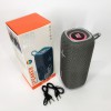 Портативна колонка Bluetooth TG654 8W з підсвічуванням, Бездротова колонка портативна потужна. Колір: сірий
