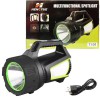Ліхтар кемпінг переносний T100A-10W+2COB з бічними LED white/red/blue, Акумуляторна лампа для кемпінгу