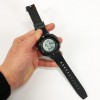 Годинник наручний чоловічий SKMEI 2010BKWT BLACK-WHITE, годинник армійський скмей, годинник спортивний. Колір: чорний